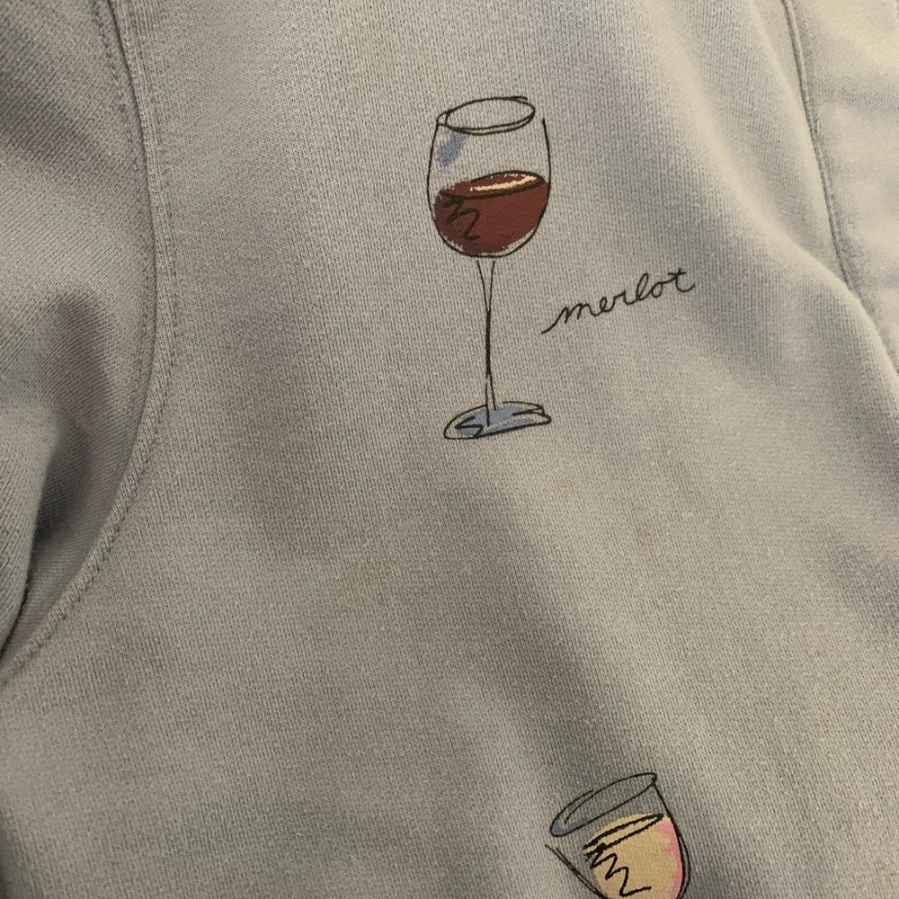 Wine cardigan